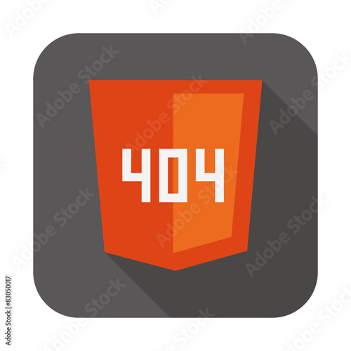 vector collection of web development shield sign with 404 error