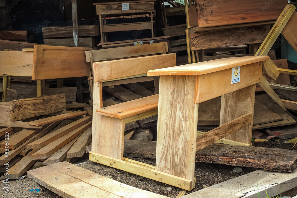 School desks