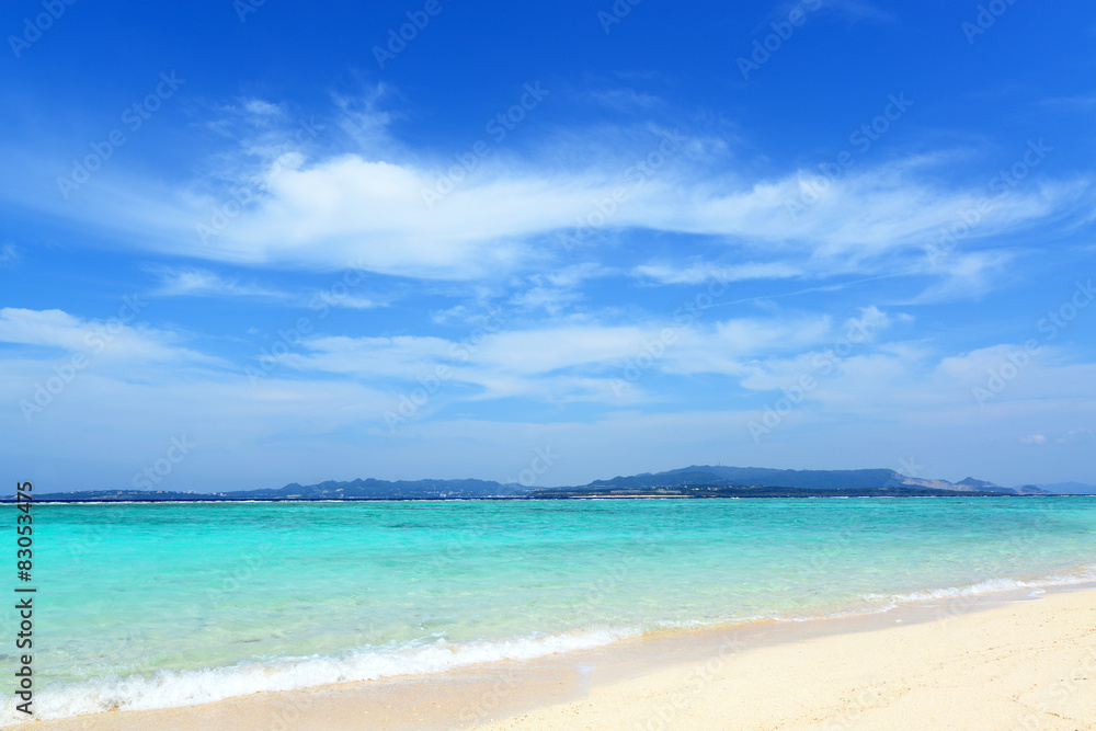 美しいビーチとさわやかな空 美しいビーチとさわやかな空