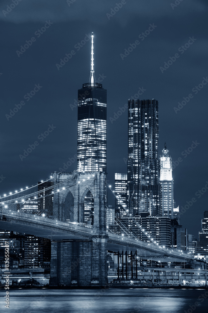 Wunschmotiv: Manhattan at night #83055087