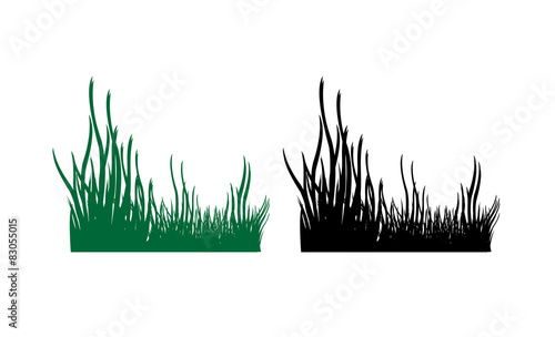 Simple Grass Vector Illustration