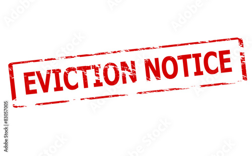 Eviction notice