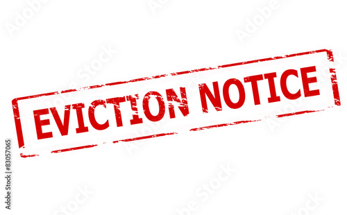 Eviction notice
