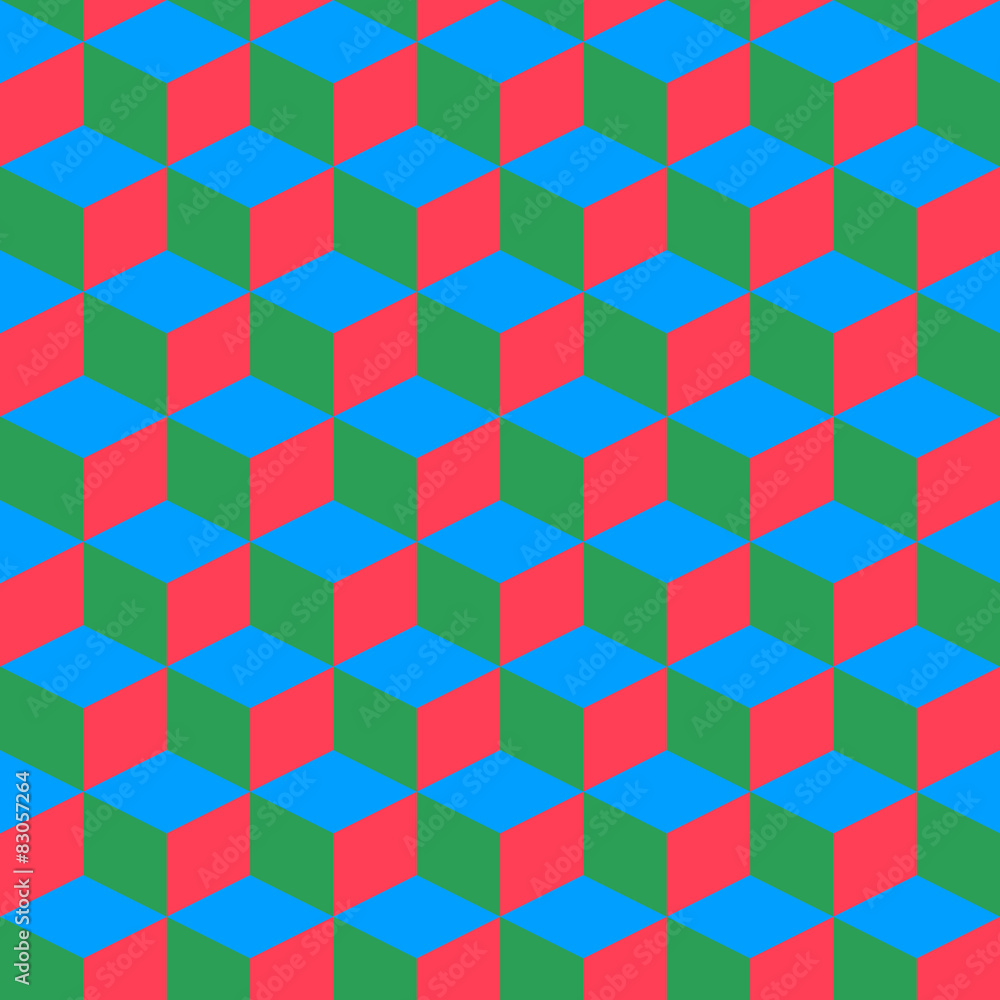 Isometric cube abstract background. Isometric cube abstract background.