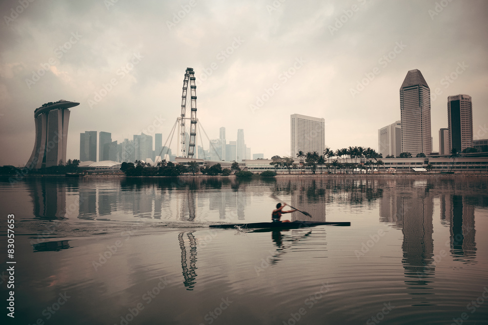 Obraz premium Singapore skyline