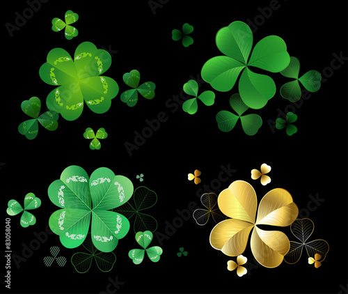 Set of clover