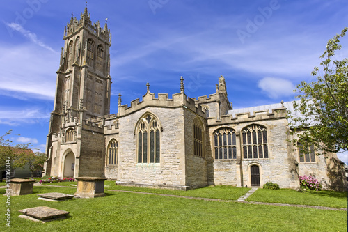 St John's church in Glastonbury, Somerset, England, UK