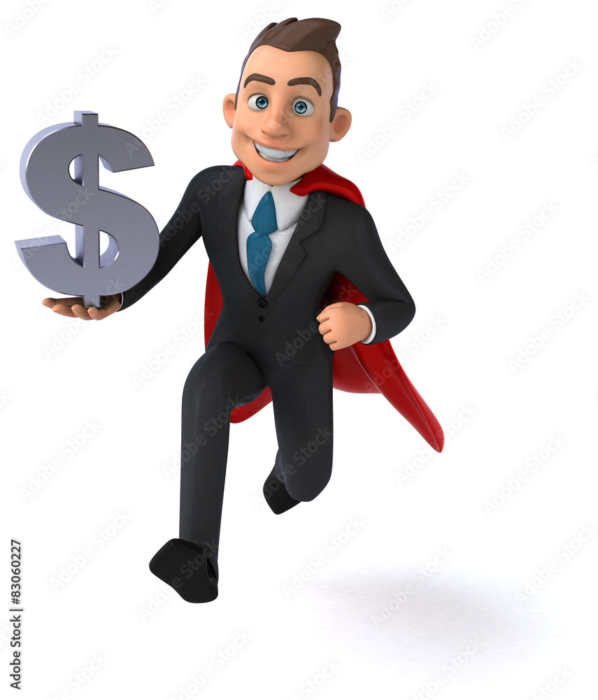 Super businessman Super businessman