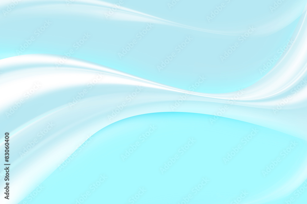 Abstract background : floating cruve on light blue color backgro Abstract background : floating cruve on light blue color backgro