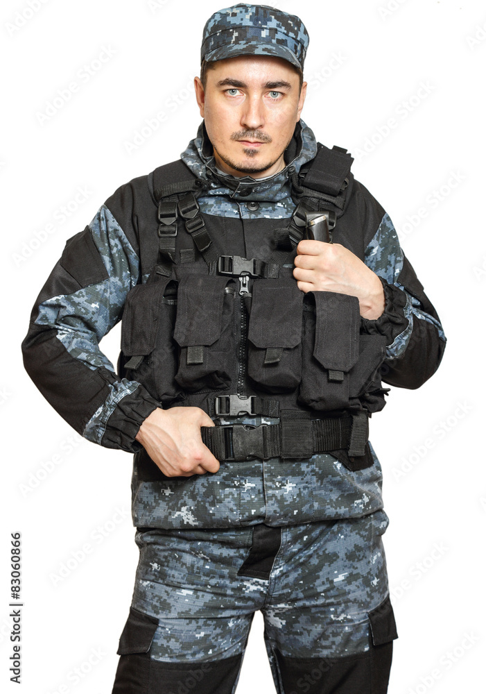Soldiers in camouflage Soldiers in camouflage