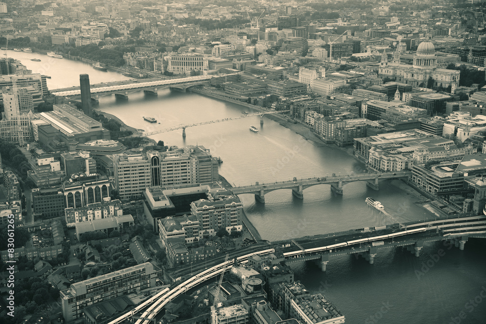 Fototapeta premium London aerial