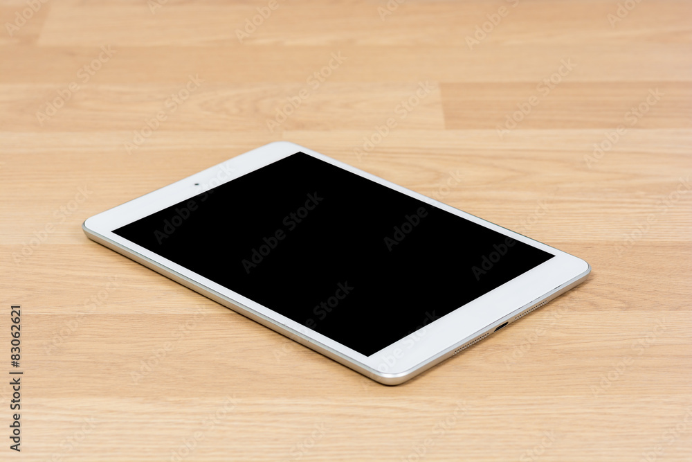 White digital tablet White digital tablet