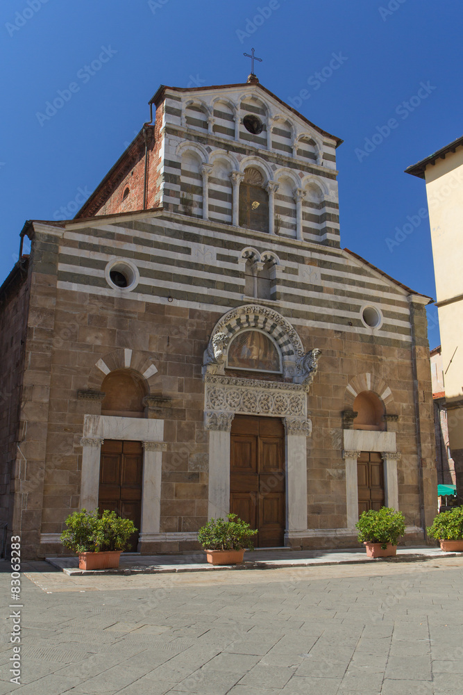 Church San Giusto in Lucca (Italy)