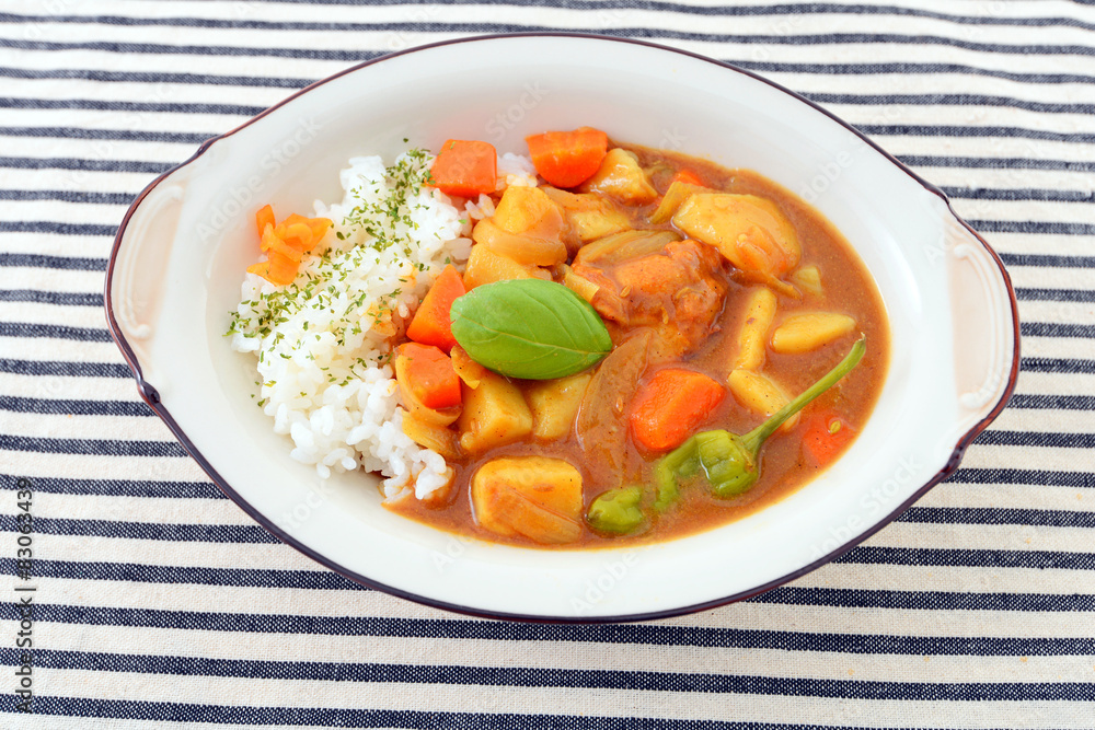 おいしそうなカレーライス おいしそうなカレーライス