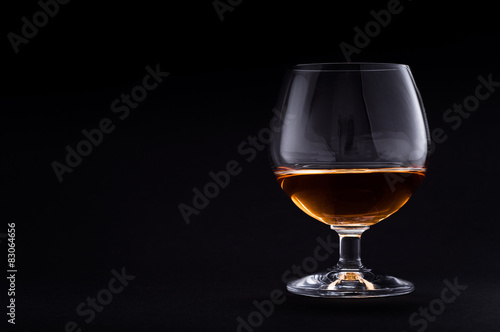 Cognac in glass © michaldziedziak