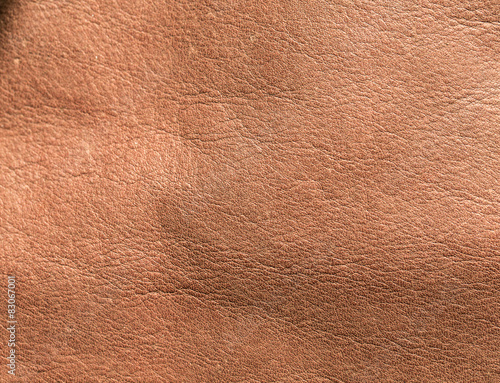 Natural brown leather texture