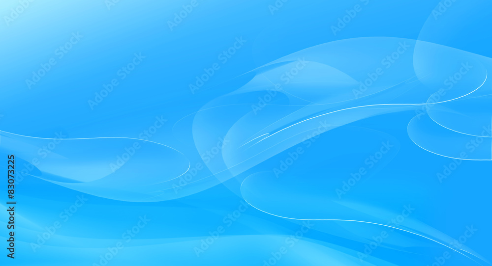 Fototapeta premium elegant abstract blue background with wavy lines