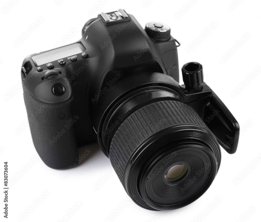 digital photo camera isolated on white digital photo camera isolated on white