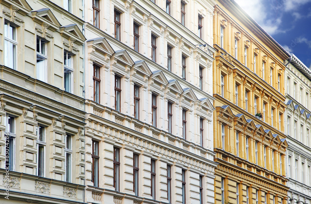 Naklejka premium Häuser