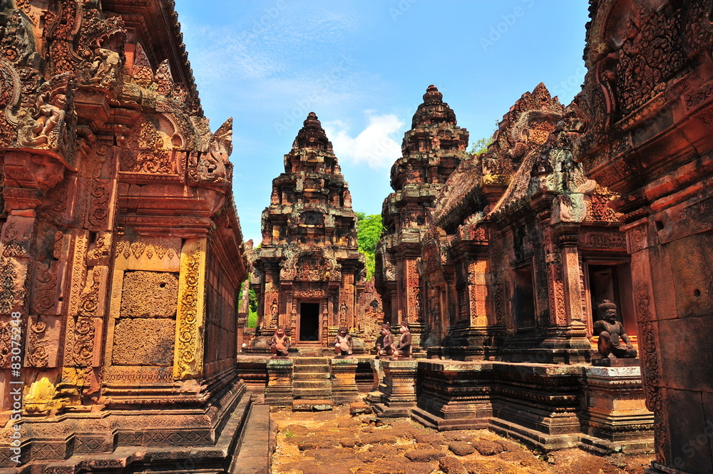 Angkor Temple of Banteay Srei in Cambodia Angkor Temple of Banteay Srei in Cambodia