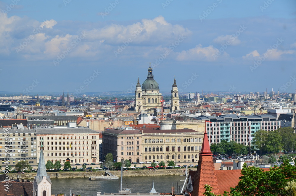 Widok na Budapeszt