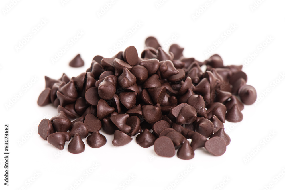 Naklejka premium Chocolate chip