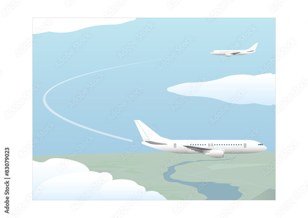 Phases of a flight. Descent