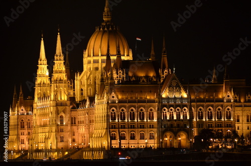 Budapeszt- budynek parlamentu #83079097