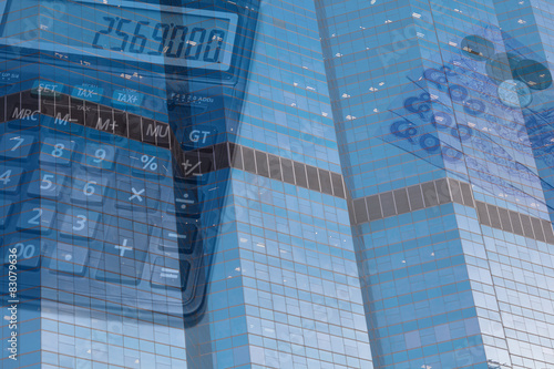 business building finance economic background