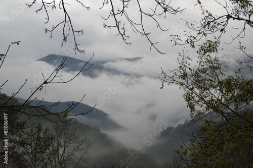 Nubes nos montes do Courel photo