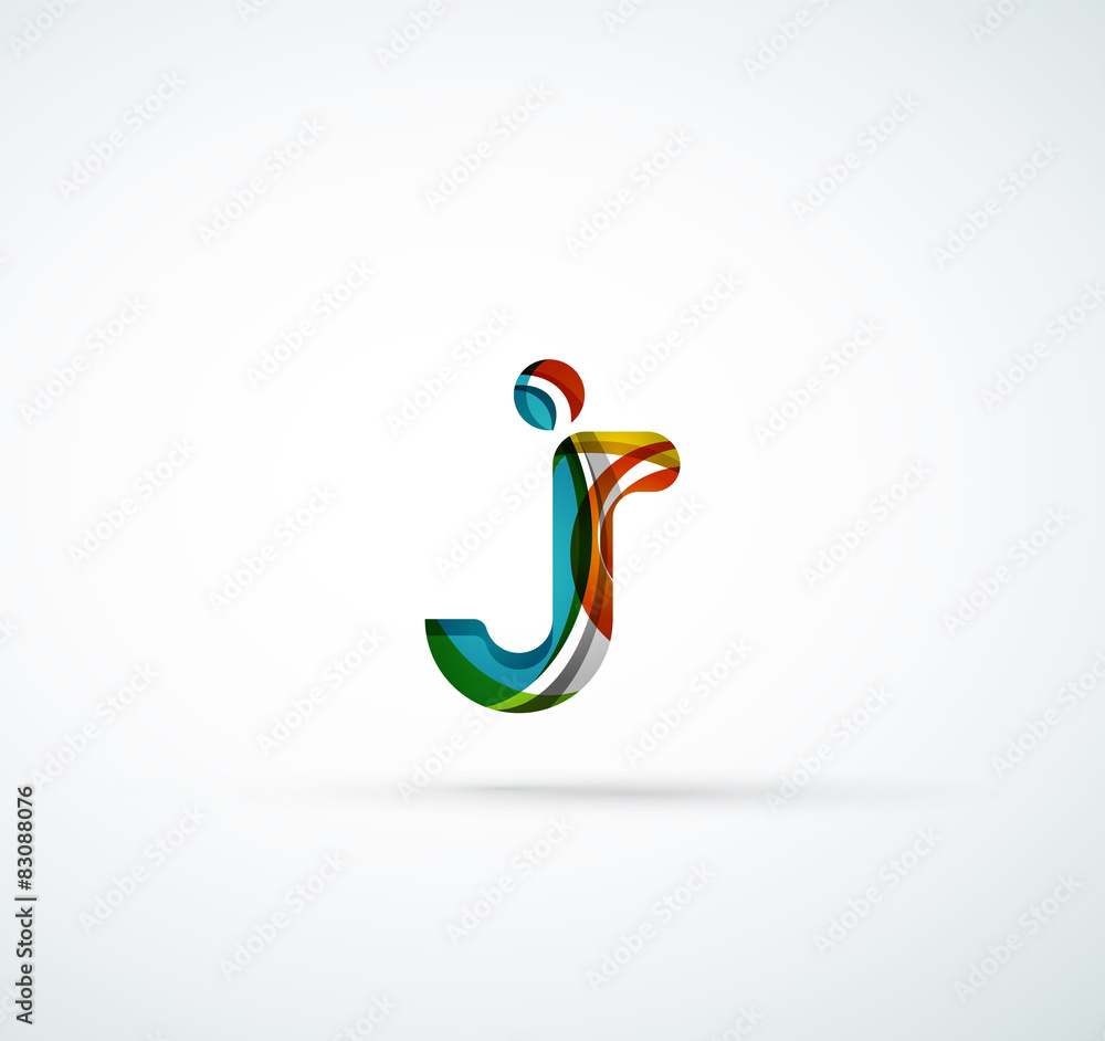 Obraz premium Vector letter logo