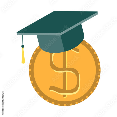 scholarship concept - Savings for higher educatio