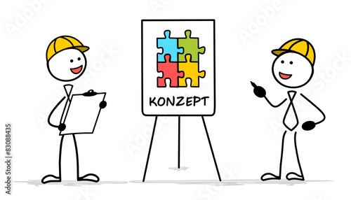 Strichmännchen Puzzle