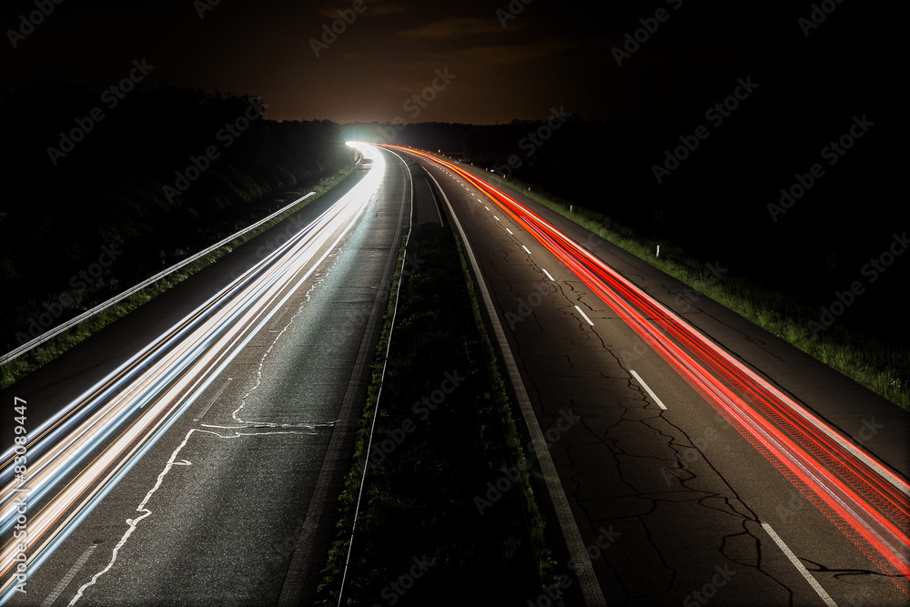 Autobahn - Spuren des Lichts 1 Autobahn - Spuren des Lichts 1