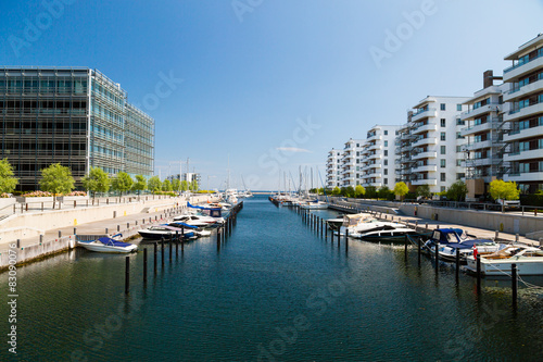 Photography Marina and office buildings