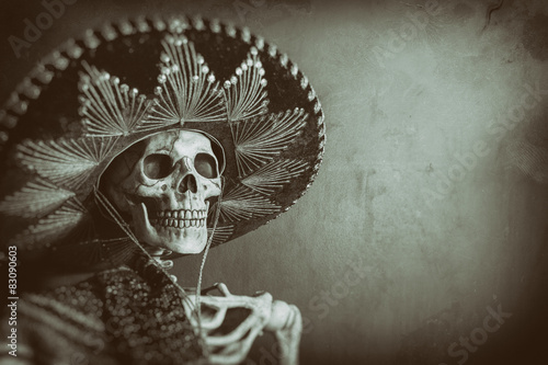 Fotografia Mexican Bandit Skeleton 7