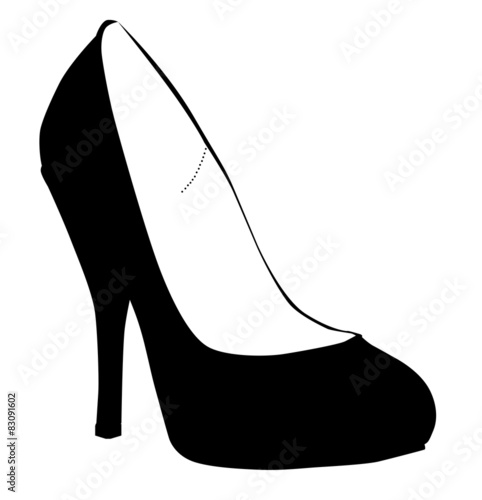 Stiletto Heel Silhouette