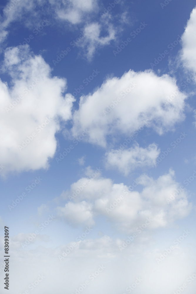 Clouds in blue sky Clouds in blue sky