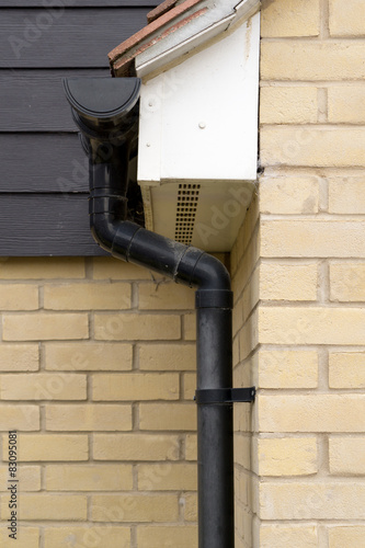 Wallpaper Mural Roof Guttering closeup Torontodigital.ca