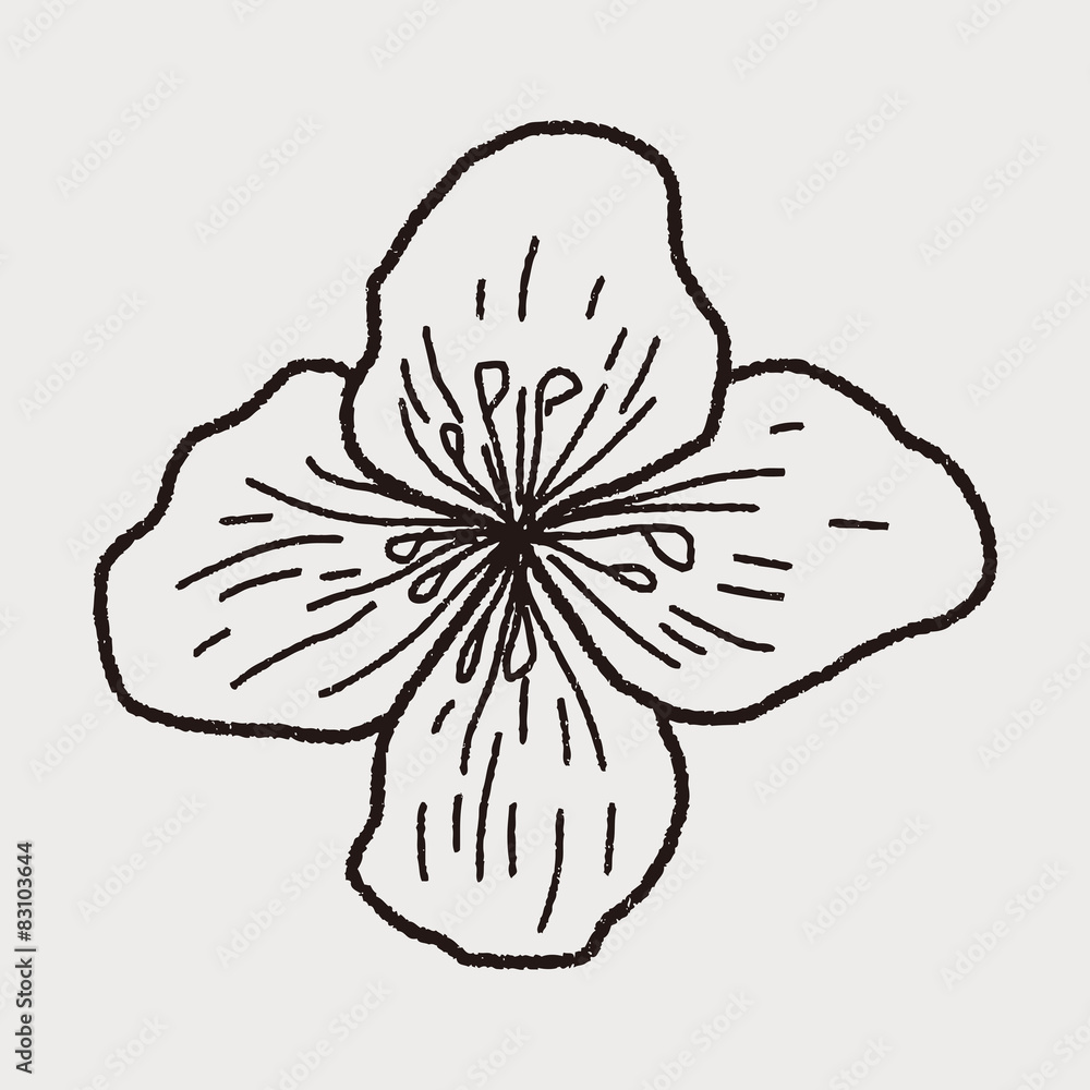 flower doodle flower doodle