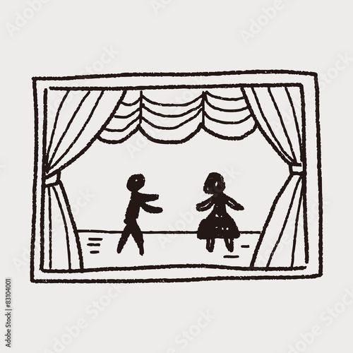 theater doodle
