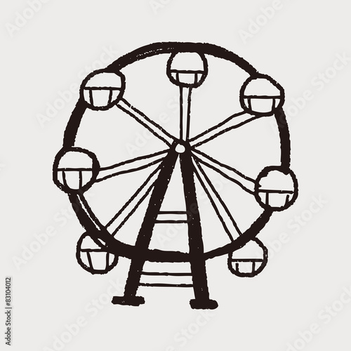 Ferris wheel doodle