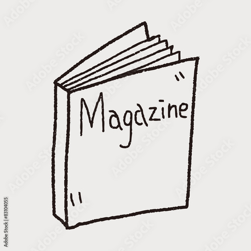 magazine doodle