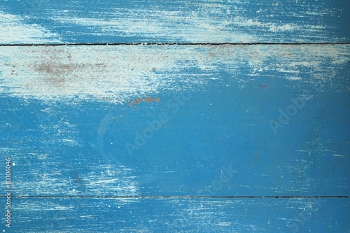 Vintage blue old wood background