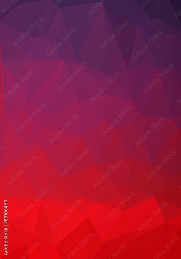 Obraz premium Colorful polygon