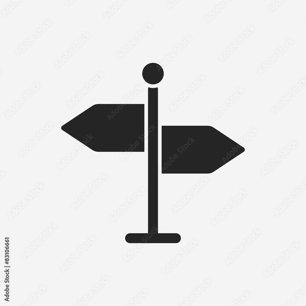 signpost icon signpost icon