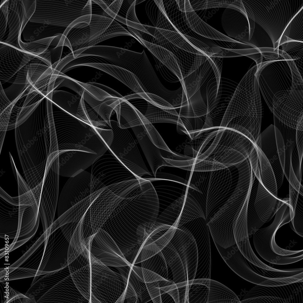 Smoke seamless vector pattern