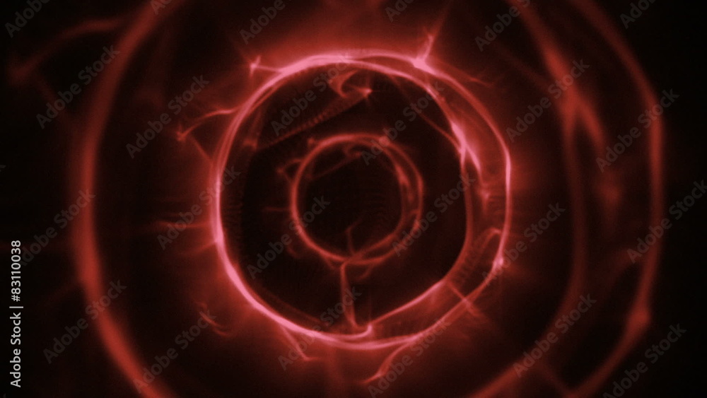 Abstract flowing red background, loop Abstract flowing red background, loop