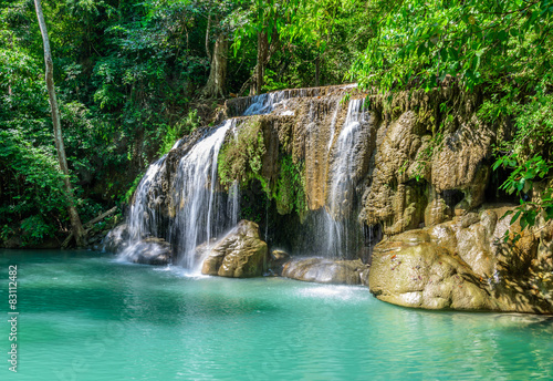 Erawan Waterfall  Kanchanaburi  Thailand
