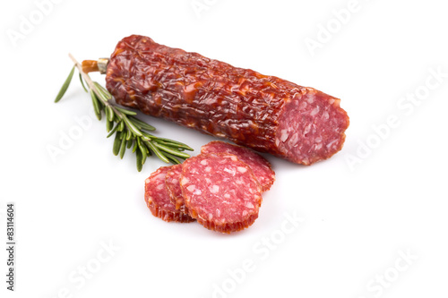 sliced salami